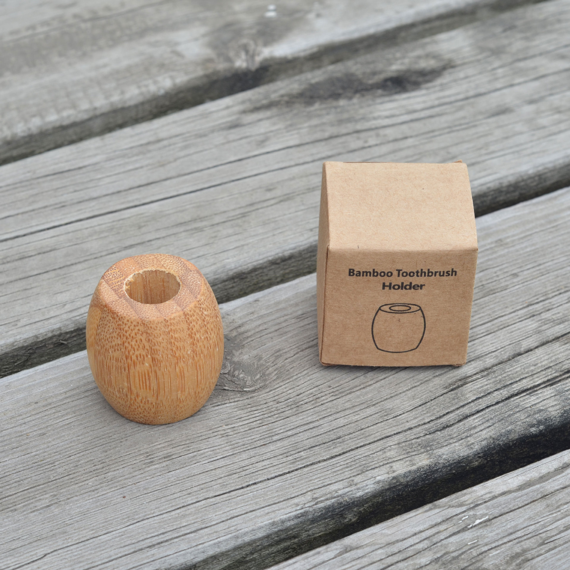 Bamboo Dental Station Organizer